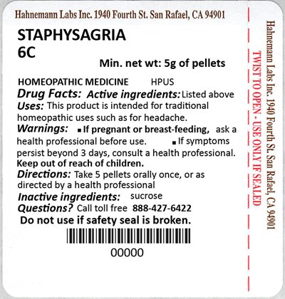 Staphysagria 6C 5g - Staphysagria 6C 5g